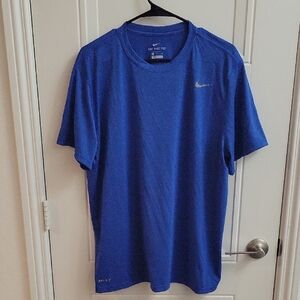 Nike Dri-Fit Men's Royal Blue Short Sleeve Tee